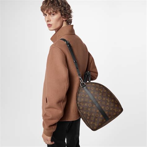 louis vuitton keepall 55 macassar|Keepall Bandoulière 55 Monogram Macassar .